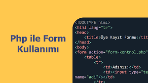 Php 8 Uygulama: Formlar