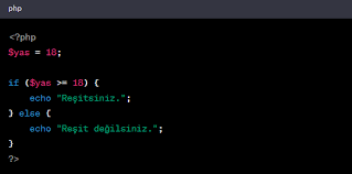 Php 8 Koşul İfadeleri Nedir?