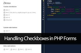 Php 8 Dinamik Checkbox ile Çalışma