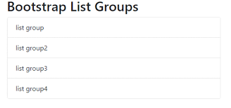 Bootstrap Bileşenler List Group 2